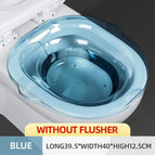 blue no flusher