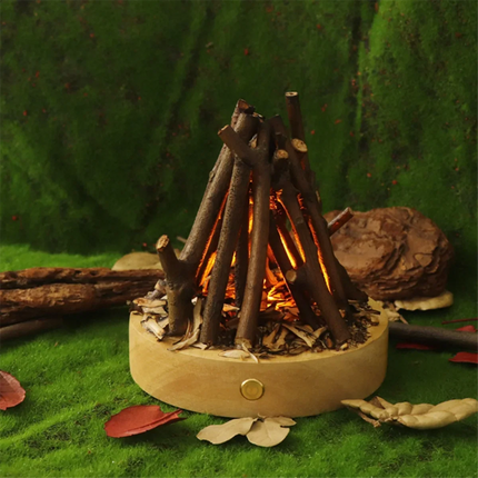 Little Campfire Night Table Lamp
