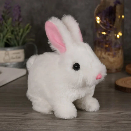 Carrot Munching Interactive Bunny Plush Toy