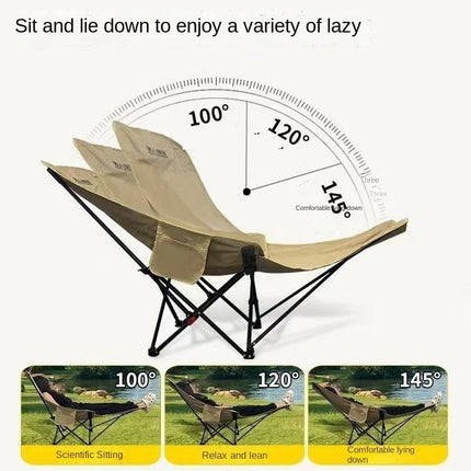 Relax Everywhere Reclining Outdoor Lounge Camping Chair