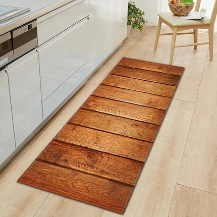 Vintage Wood Look Non-slip Cute Rugs