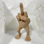 light brown / 7.5x3.5x3CM / 2.95x1.38x1.18in