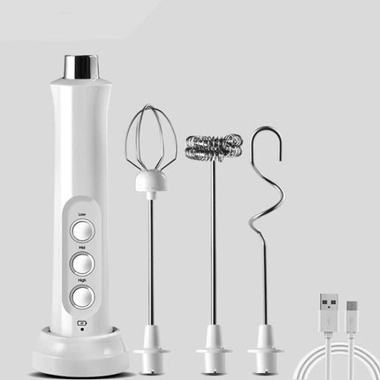 3in1 Portable Rechargeable Milk Frother Foam Maker