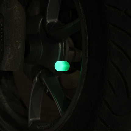 4PCS Luminous Car Valve Caps