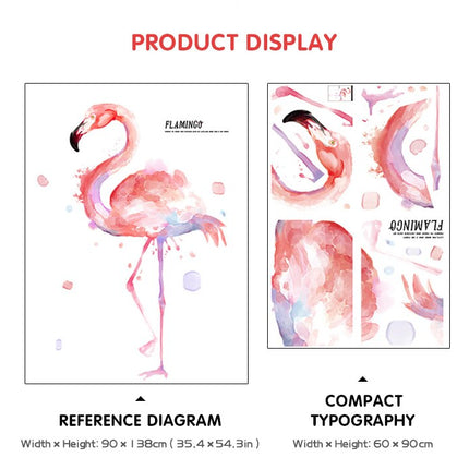 Flamingo Wall Stickers for Kids Room Home