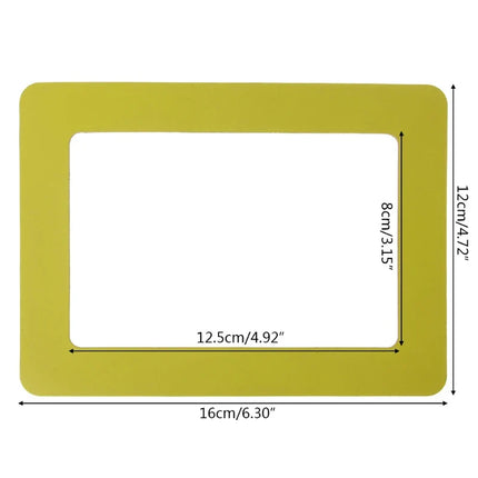 Magnetic Fridge Colorful DIY Photo Frames