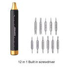 12 in 1 black glod