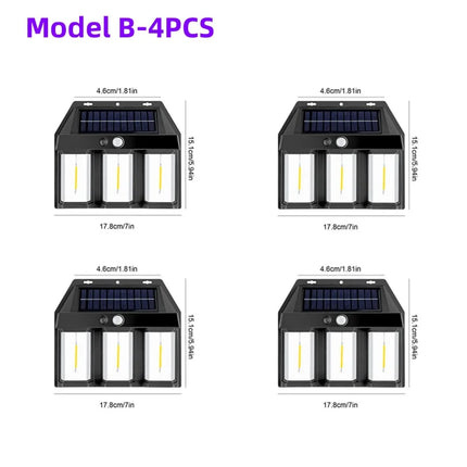Night Guard LED Solar Wall Waterproof Lamp