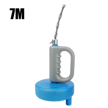 Manual Hand-Crank Drain Snake Shape Plumbing Tool