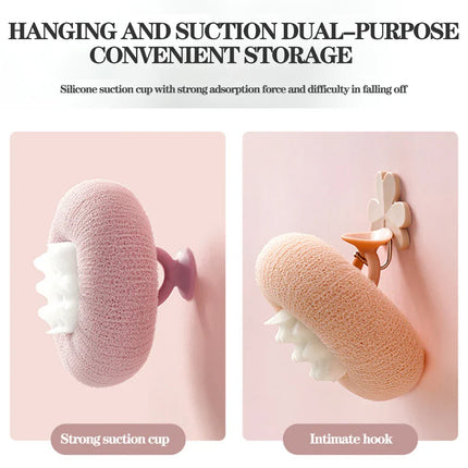 Sunflower Inspired Shower Massage Sponge