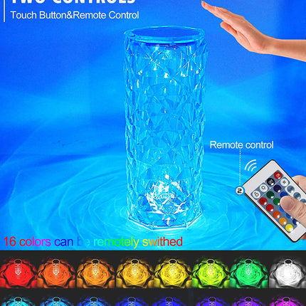 Elegant Atmosphere Crystal Night Light