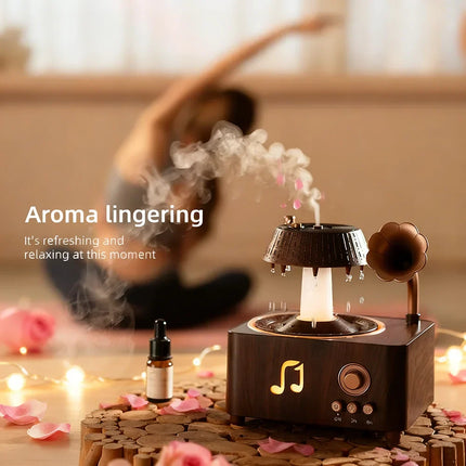 Vintage Rotating Gramophone Air Humidifier