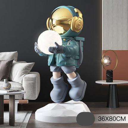 Creative Astronaut Statue Home Decor Lamp