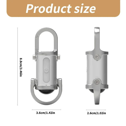 LED Pocket USB Rechargeable Keychain Light