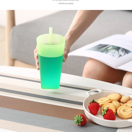Built-In Straw Kids Easy Drink Mug