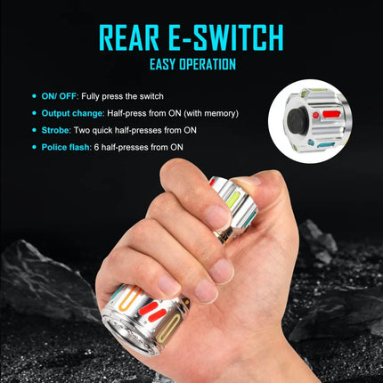 Ultimate Futuristic Gyro Outdoor Flashlight