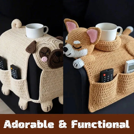 SitBoy Dog Figure Sofa Armrest Remote Organizer