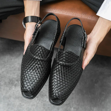 Italian Craft Handmade Solid Leather Sandals