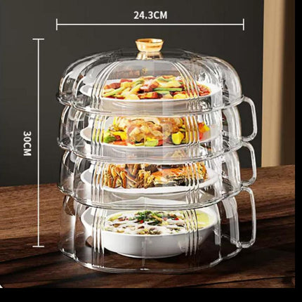 Heat Protector Stackable Food Cover
