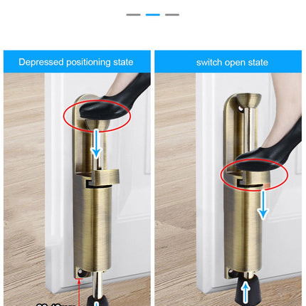 Telescopic Adjustable Heavy Duty Door Stopper