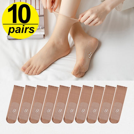 Summer Type Breathable Ultra-thin Silk Women Socks