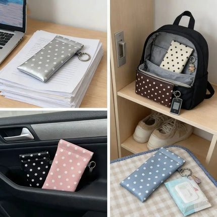 Snap-Close Magnetic Glasses Carry Pouch
