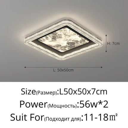 Moon Ring Ambient Ceiling Lamp