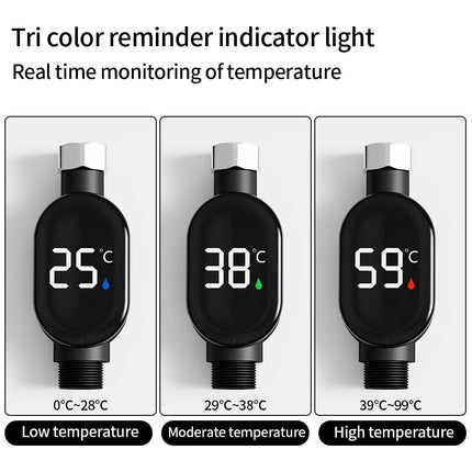 No Leakage Digital Shower Smart Thermometer