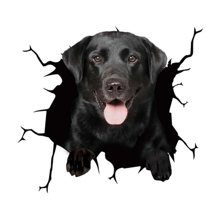 Car Scratch Hider 3D Puppy Sticker