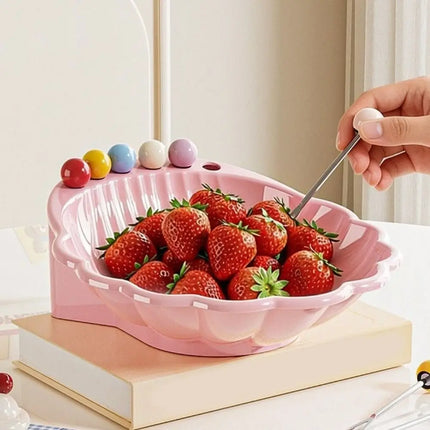 Shell Shape Fruit Bowl