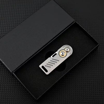 Titanium Gear Folding EDC Knife
