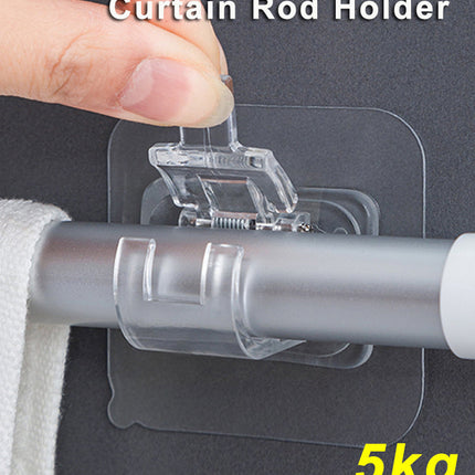 Self Adhesive Curtain Rod Holder