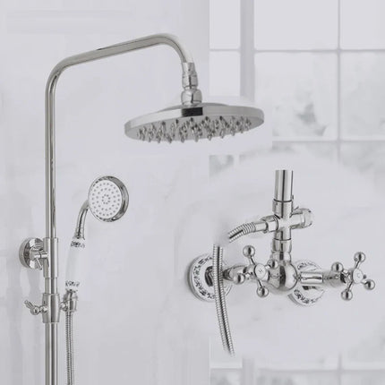 Golden Era Vintage Rainfall Bath Shower System