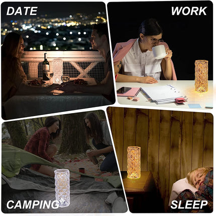 Elegant Atmosphere Crystal Night Light