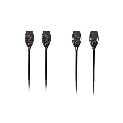 Outdoor LED Solar Artificial Flame Lamp