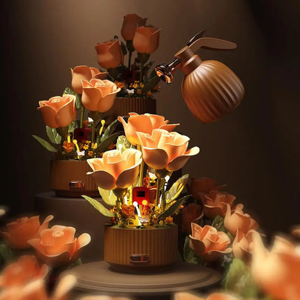 Interactive Blooming Rose Table Lamp