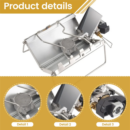 Wild Burner Foldable High-Power Camping Gas Stove