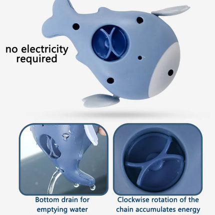 Baby Dolphin Interactive Shower Bath Toy