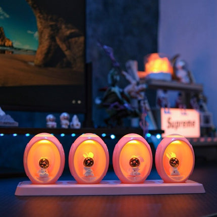 Space Capsule Voice Control Colorful Night Lamp