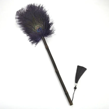Peacock Feather Anti-Static Dusting Brush