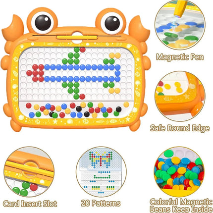 Learning Crab DIY Mosaic Puzzle Board