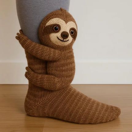 Animal Crew Plush Cozy Socks