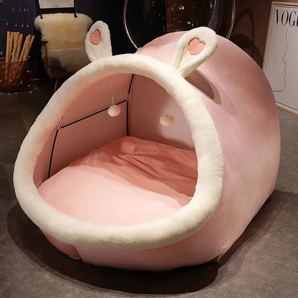 Rabbit Nest Comfy Plush Lazy House Tent