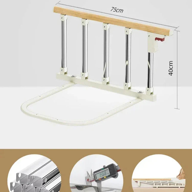 Sleep Guard Elderly Assist Anti-fall Foldable Bed Rail Barrier