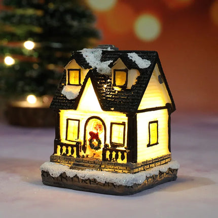 Winter Dreams LED Christmas House Figurines