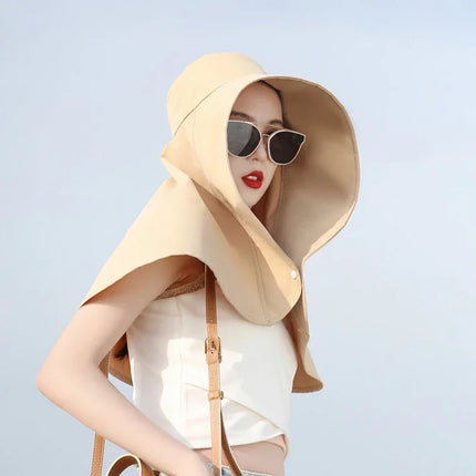 Sun Guard Oversized UV Protection Hat