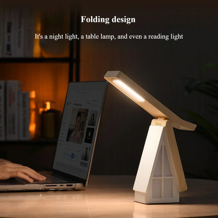 House-Shaped Foldable Table Lamp