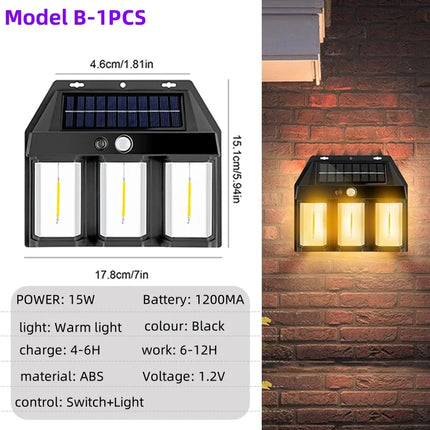 Night Guard LED Solar Wall Waterproof Lamp