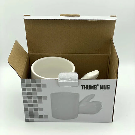 Hand Grip Artistic Mug