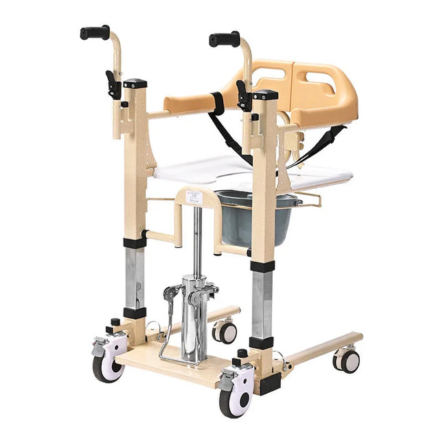 Senior Care Easy Patient Lift Transfer Wheelchair
